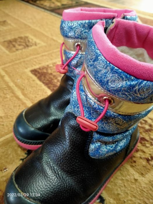 Сапоги на девочку весна р 28