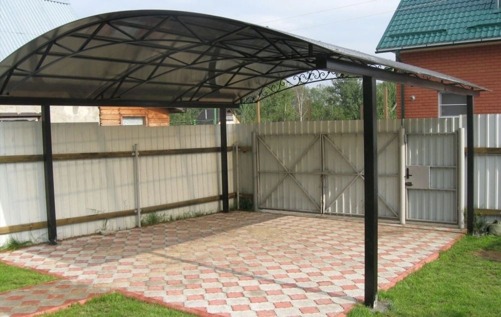 Ворота с пультом-автонавесы-лестницы.