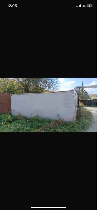 Железный гараж….