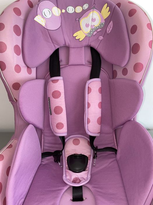 Scăunel auto pentru copii Bertoni (0-18 kg) – Roz