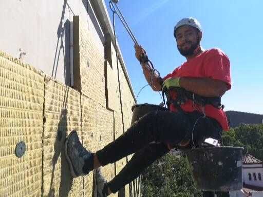 Alpiniști. Alpiniști utilitari, Alpinism utilitar, Sablare, Termoizola