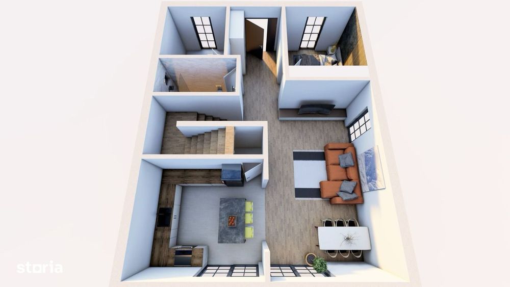 Casa/ vila individuala 5camere, direct dezvoltator!