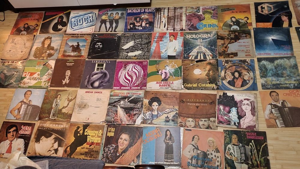 Vând/Schimb 53 discuri pick-up Viniluri