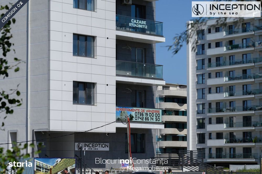 #TVA inclus: Apartament la cheie,vedere la mare - INCEPTION By The Sea
