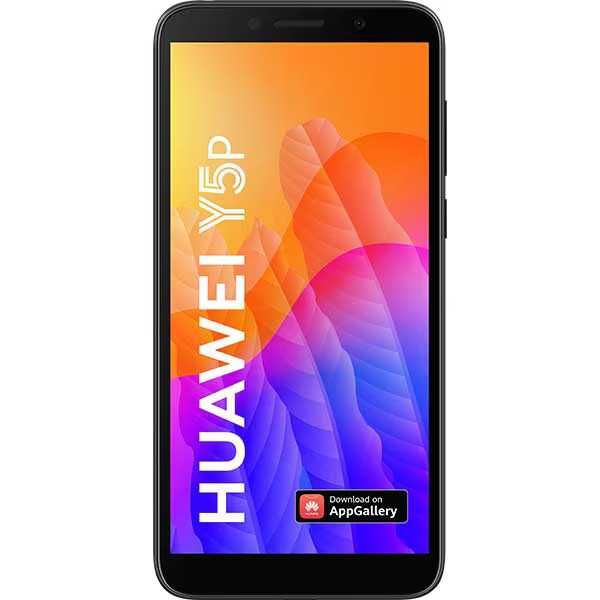 Telefon Huawei Y5P Dual SIM 32GB, 4G Midnight Black negru Nou Sigilat