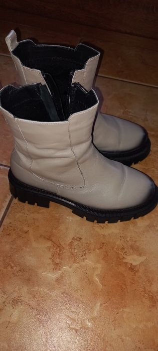 Ghete îmblănite din piele naturală nr 37