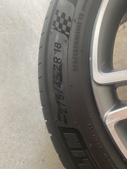 Джанти Мерцедес S Class с гуми Michelin Pilot Sport 4 dot 19