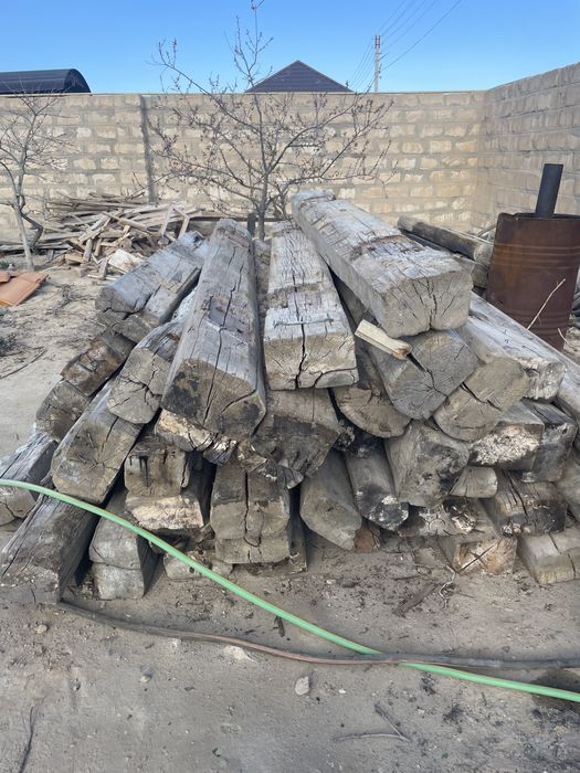 Шпал ағаштар сатылады