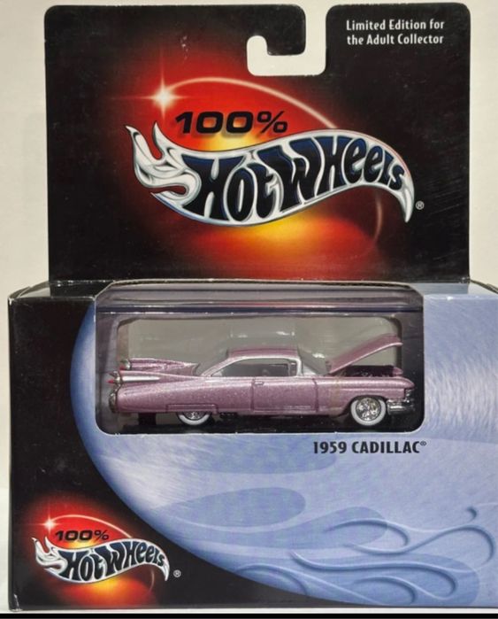 Hot wheels 100% black box cadillac eldorado