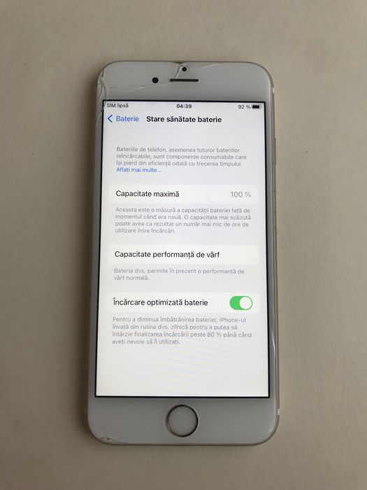 Iphone 6s 64gb. Baterie 100%