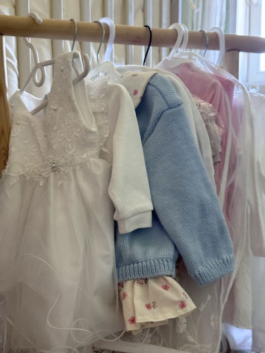 Гардероб для девочки до 6 месяцов