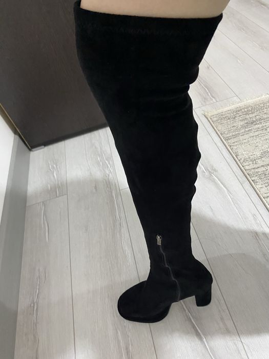 женские сапоги на каблуках