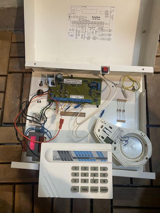 Алармена система TeleTek CA 60 Plus + клавиатура и сирена