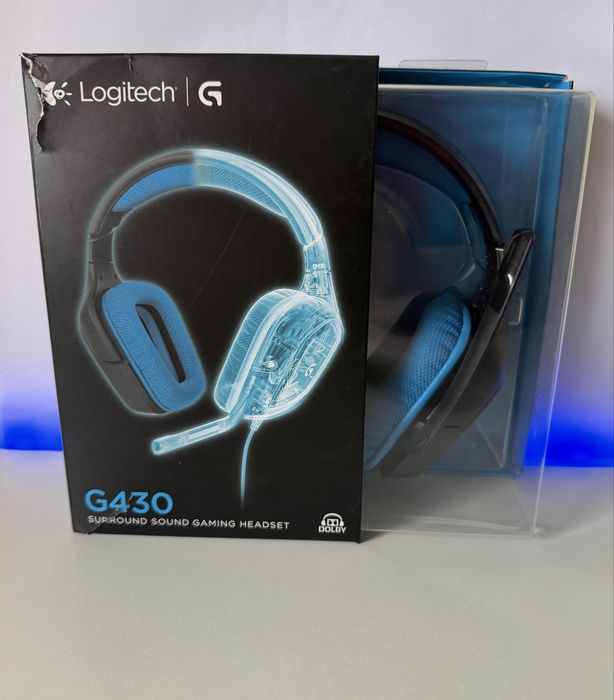 Căști Gaming Logitech G430 Surround Sound