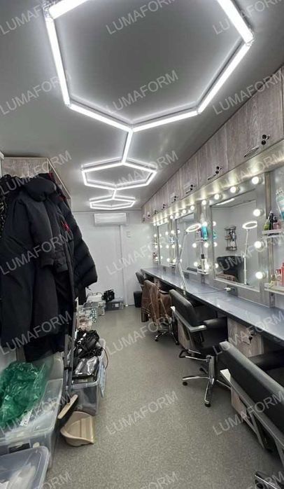 LED yoritish barbershop uchun / LED освещение для барбершопа