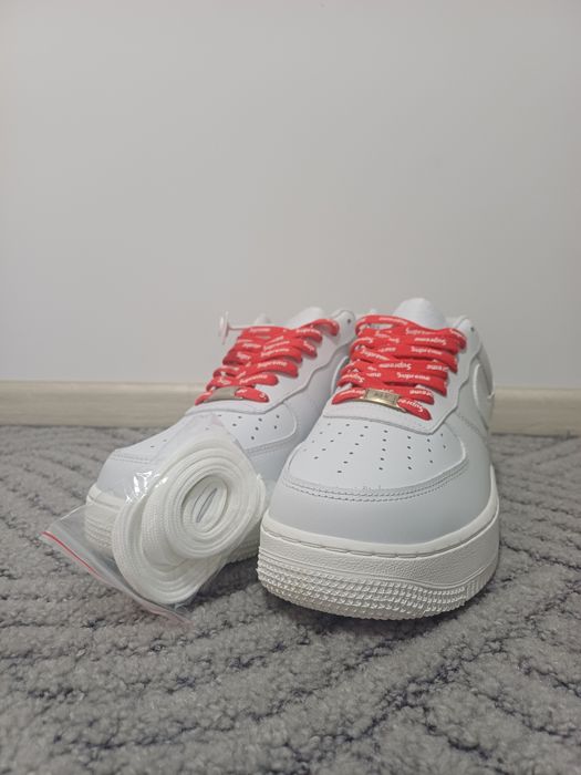 White AirForce 1 x Supreme
