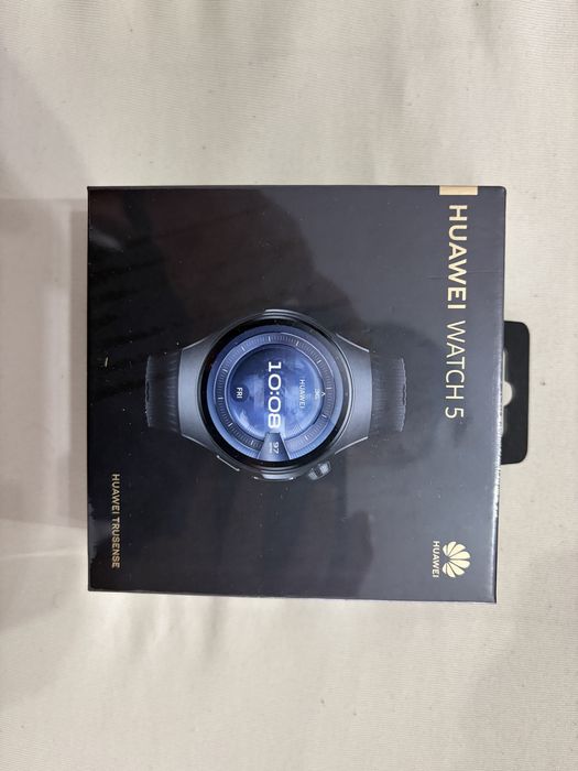 Huawei watch 5 black, apeluri eSim, sigilat