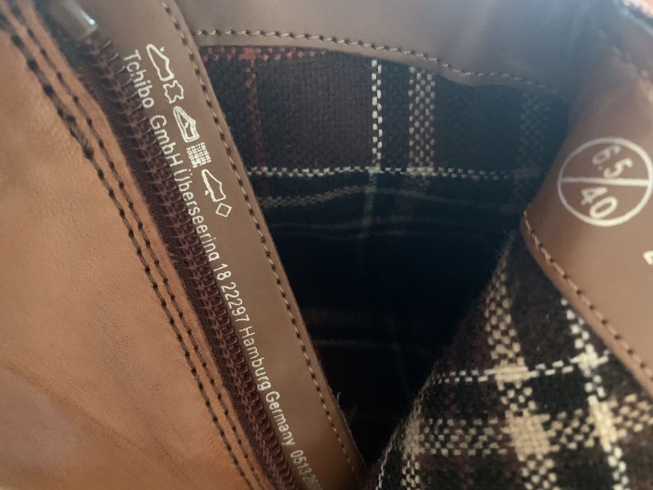 Женские полусапожки 40-размера / ГЕРМАНИЯ  / НАТУРАЛЬНАЯ КОЖА