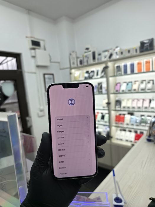 iPhone 13 Pro Max / Silver / 128GB / Baterie 100% / Garanție / Rate
