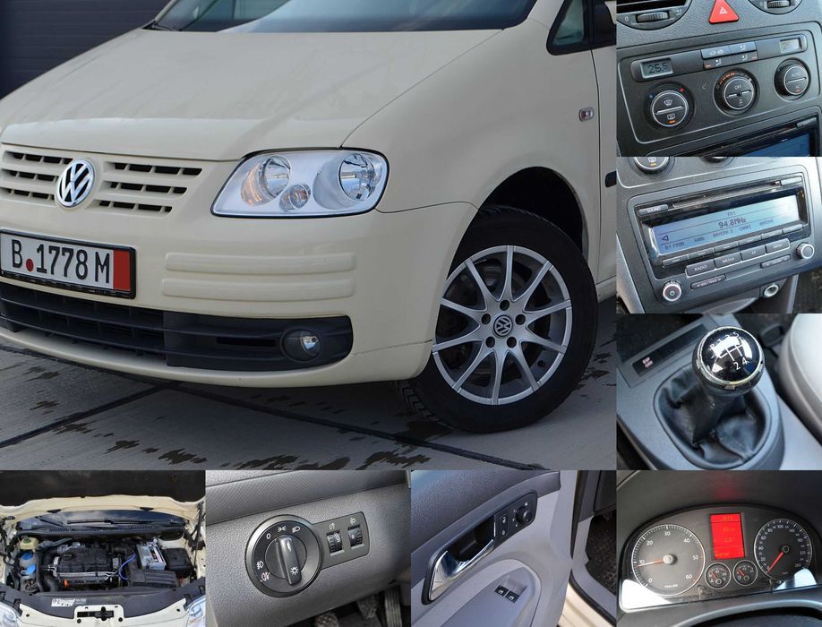 VW Caddy MAXI Lung 7 Loc-uri 1.9tdi BLS Echipare Life 2 Usi Laterale