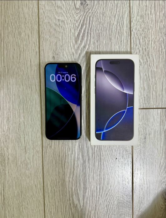 Продам iphone 16 pro max 256GB