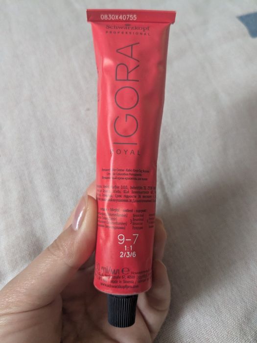 Краска Igora новая