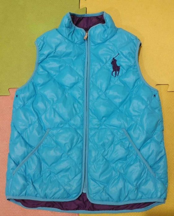 Ralph Lauren оригинален Пухен елек S дамско  ,14г