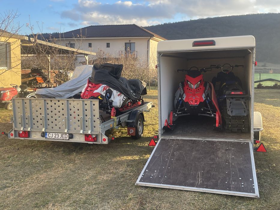 Remorca carosata  atv snowmobil moto  camper