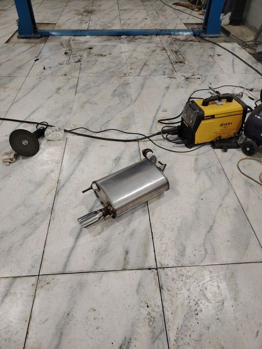 Глушителей сварка и кемпи+Аргон