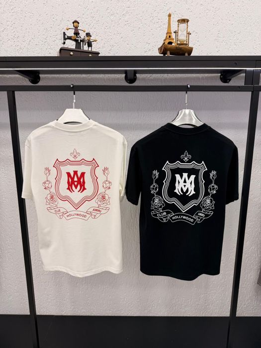 Tricou AMIRI alb sau negru model 2026