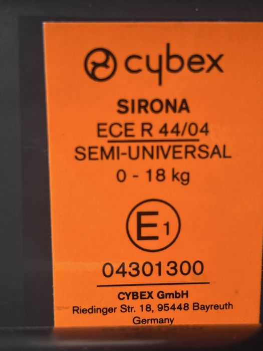 Scaun copil bebe Cybex Sirona