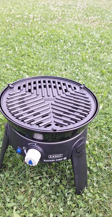 CADAC Safari Chef 2 DELUXE LP 30mbar, Gratar pe gaz pentru camping, rulote, autorulote