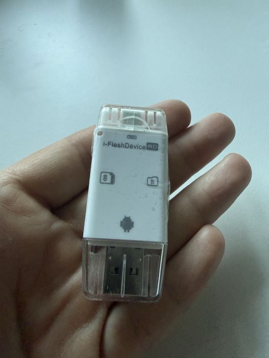 Lightning Flash drive 128Gb + Lighning card reader