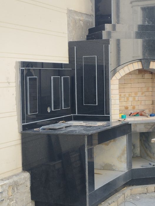 Камины, Летние кухни, Барбекю.Водопады.