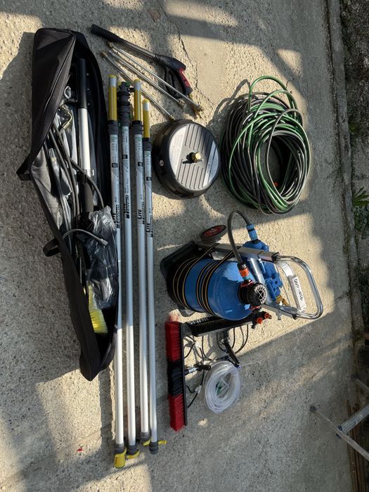 KIT PROFESIONAL COMPLET UNGER nLITE – 15 m | Sistem apă purificată | Ideal pentru panouri fotovoltaice și geamuri
