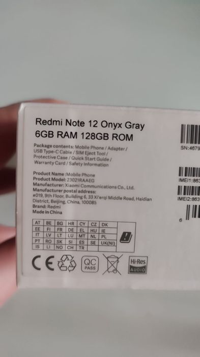 Продам Redmi not 12   6 /128