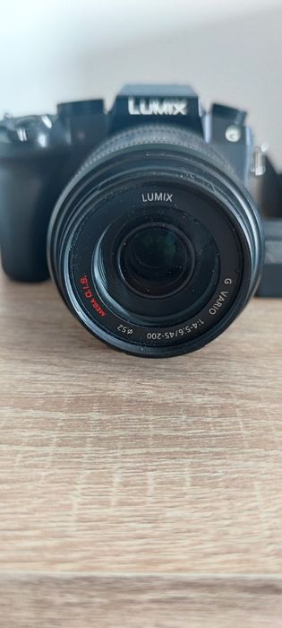 Panasonic lumix g7+obiectiv 45-200