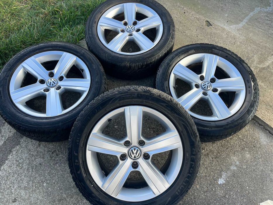 JANTE 16 VW GOLF7 Passat Jetta Touran CADDY Anvelope M+S 205/55/16