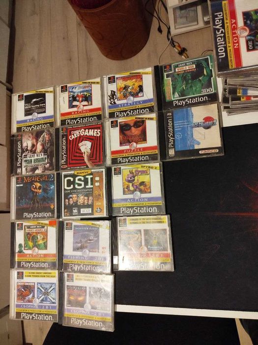 Игры для Sony Playstatyon 1 one