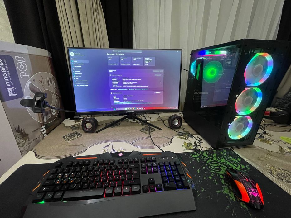 Monitor 27 curved sotiladi