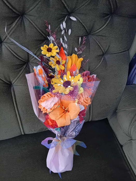 ЦВЕТЯ - ръчно изработени