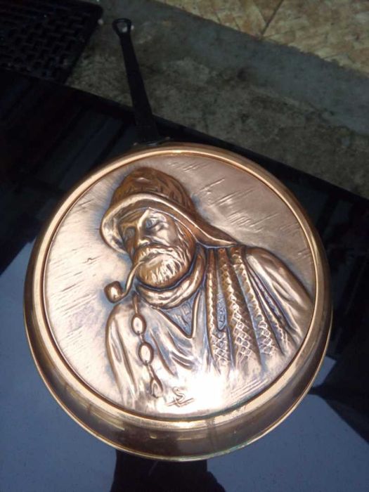 Ornament cupru tigaie