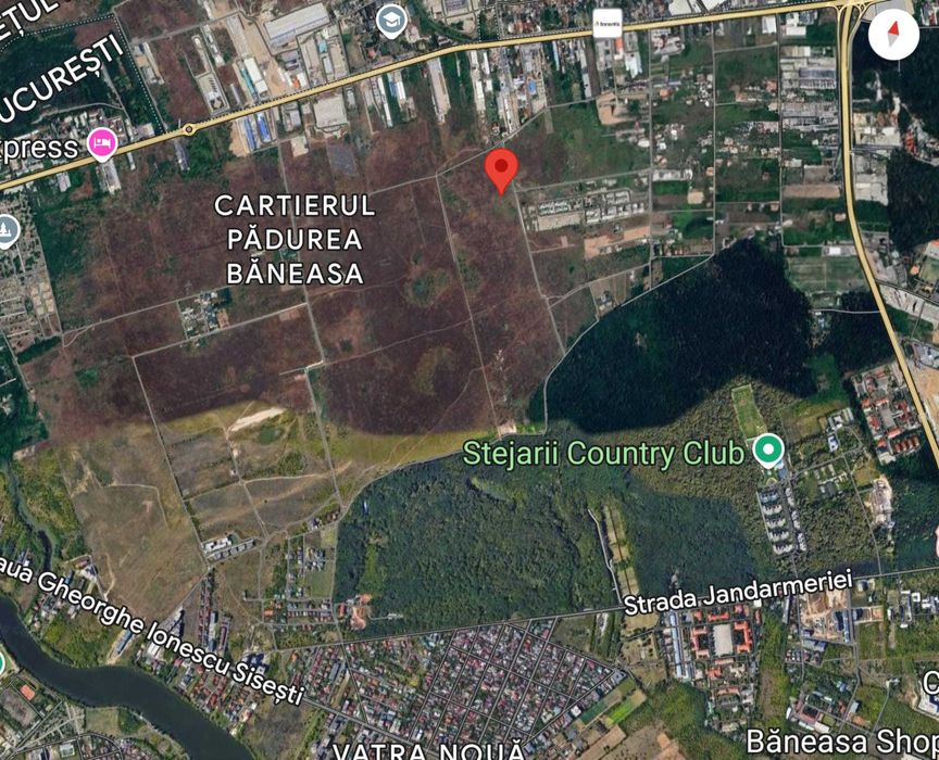 Teren zona Nord - Jandarmeriei