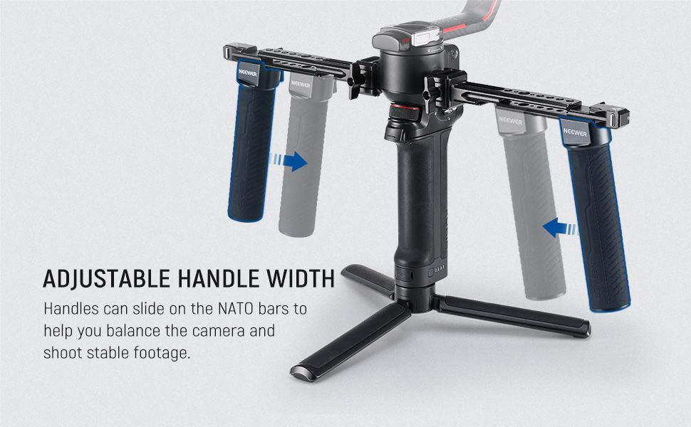 Ронин. Dji. Дръжка за ронин. Двойна. Видео. Камера. Гимбъл