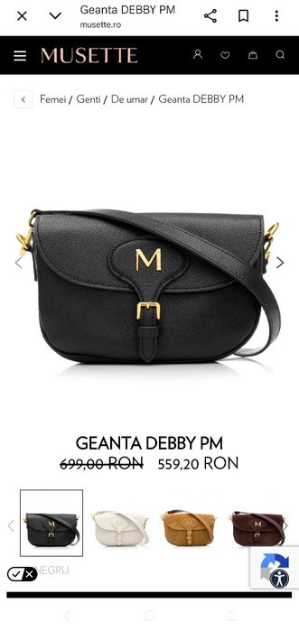 Geanta Musette DEBBY PM