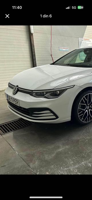 Bara fata vw golf 8  2022 style originala