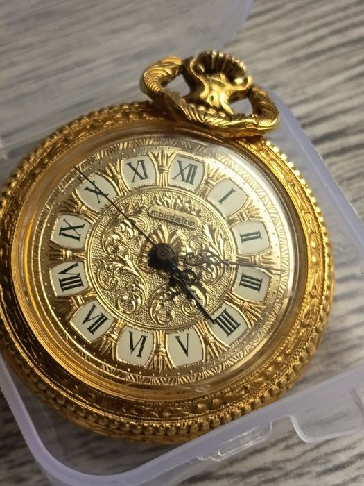 Ceas de buzunar Placat Cu Aur Mondaine Mecanic Elvetian