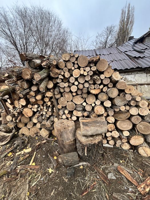 Дрова сухие чурками