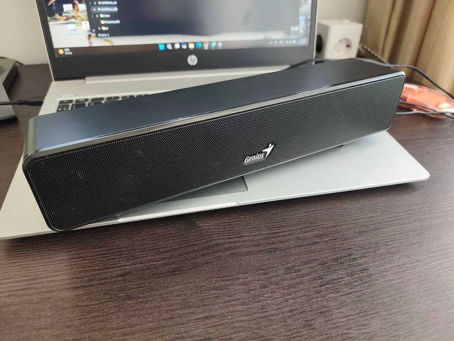 Акустична система Genius SoundBar 100 – USB, 6W, много добро състояние