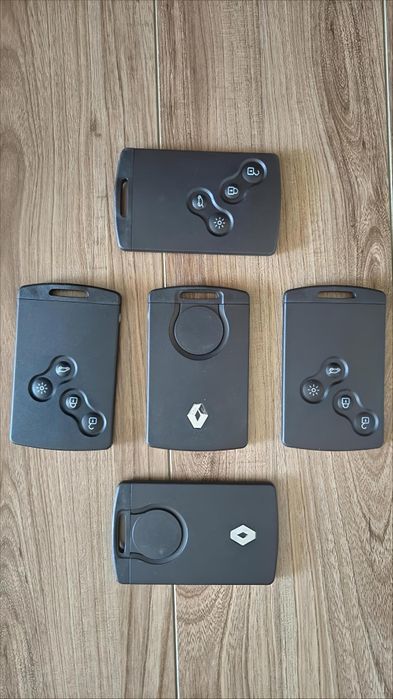 Card Cheie cartela Renault Clio , Captur 2009-2017, 4 Butoane keyless